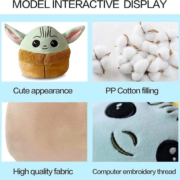 6.6 Inches Reversible Plush Doll, to Show Your Mood - The Best Birthday Gift - Picture 3 of 7